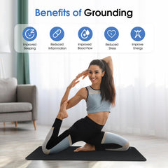 Urvoix grounding mat two-pack provides versatile use on bed, desk, or lounge