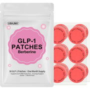 USHJNV GLP-1 patches on package front for convenient daily body care