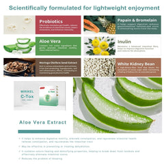 Usoway C-tox box highlights six probiotic strains and enzymes.