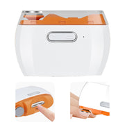 uthvouxy electric nail clipper with LED light for precise grooming.