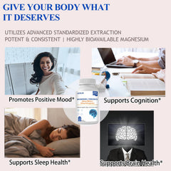 UXOEJIK Ashwagandha promotes calmer nights and stress relief.