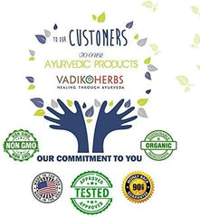 Vadik Herbs Vidanga bottle closeup showing pure organic product