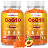 VAJYKEWJY CoQ10 gummies 2-pack bottle ready for daily energy support.