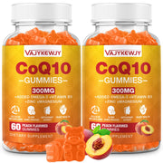 VAJYKEWJY CoQ10 gummies 2-pack bottle ready for daily energy support.