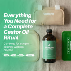 Vanera Liver Detox Bundle components showcase the complete at-home self-care set.