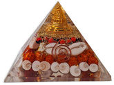 Vastu Handicrafts Laxmi Yantra Pyramid front view for focus and positive energy during rituals