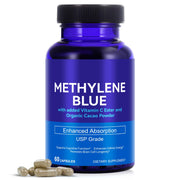 Vceeoy Methylene Blue bottle front with clear label for easy daily use.