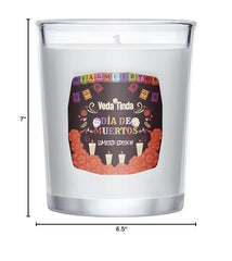 Veda Tinda Autumn Aromatherapy Scene Candle promoting relaxation and memories.