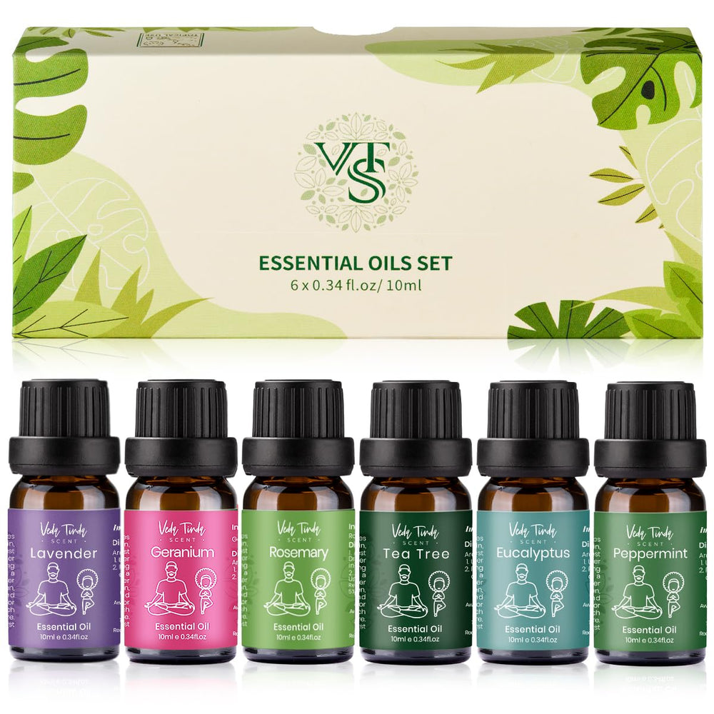 VEDA TINDA SCENT lavender oil bottle for diffusers and skin care.