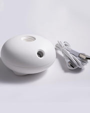 VEDA TINDA SCENT VTS waterless diffuser—palm-size portability for on-the-go aromatherapy.