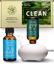 VEDA TINDA SCENT waterless diffuser in a bright living room for fresh air