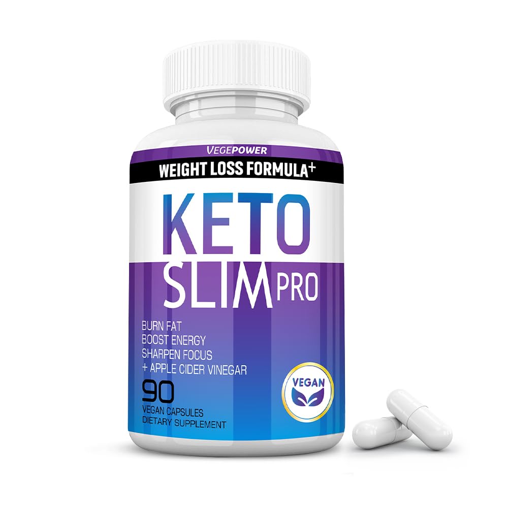 VEGEPOWER Keto Pills front bottle showing clean packaging for daily use