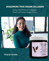 Pouring Veggimins hibiscus powder into water for an easy daily mix