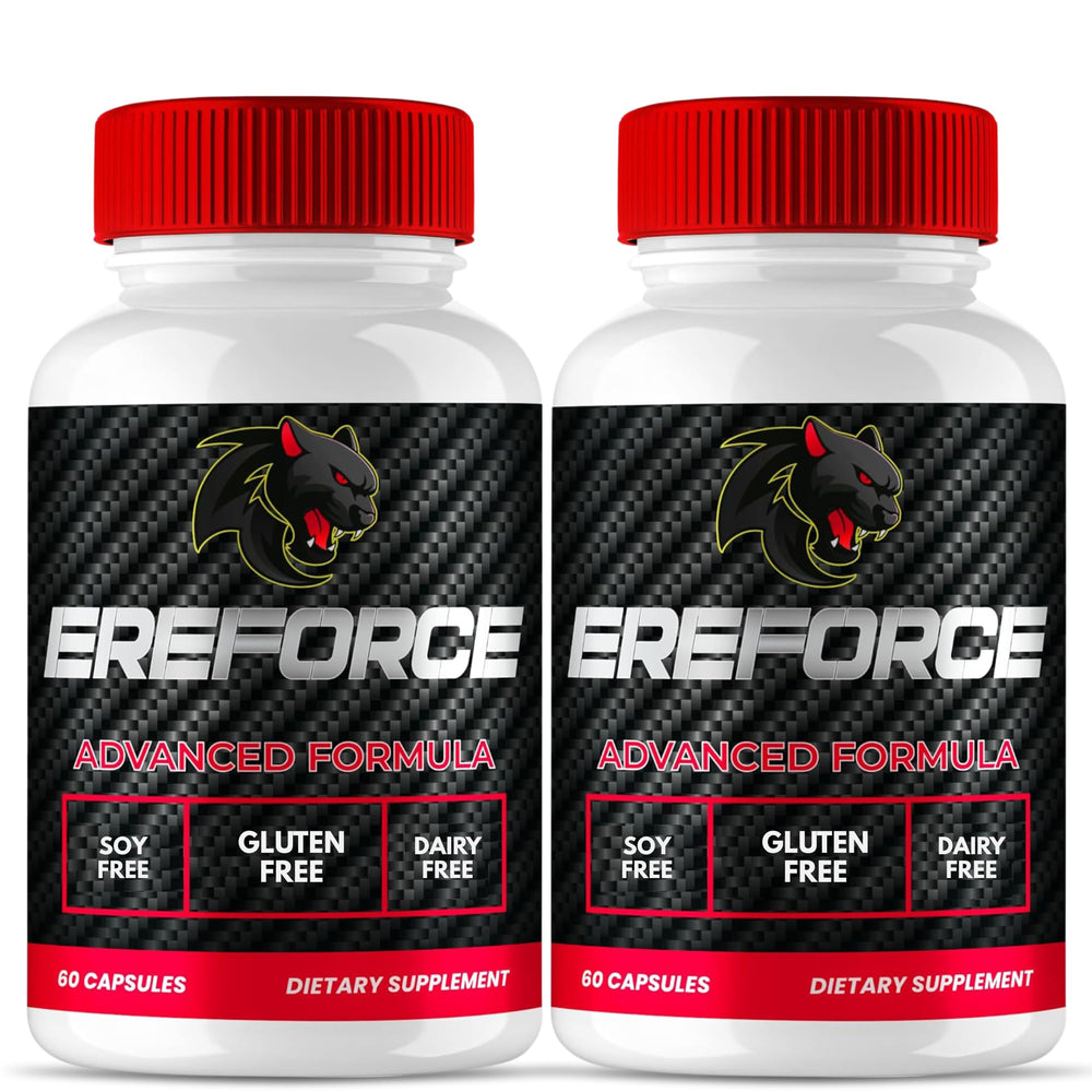 VegHerbs Original Ereforce bottle front showing premium natural capsules for daily balance