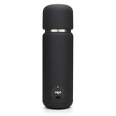 Vejo 12oz electric shaker cap closeup for secure, on-the-go mixing.