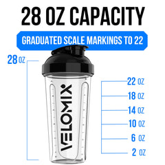 Velomix dishwasher-safe design simplifies cleanup after training sessions