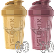 VELOMIX Berry Surf 20oz shaker cap with leak-proof lid for mess-free workouts.