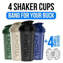 Velomix Forest Edge stainless steel whisk ball delivers smooth protein blends.