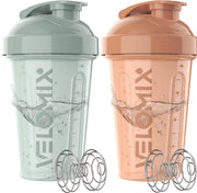 VELOMIX Mint Glow 20oz shaker bottle with leak-proof design for workouts.
