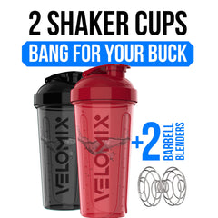 VELOMIX two-wire whisks close-up for thorough blending of powders