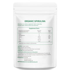 VELOTO spirulina powder jar close-up showing vibrant antioxidant-rich greens.