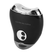 VeloxM mango-shaped electric nail clipper front view enables quick, comfortable trimming.