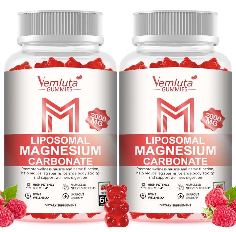 Vemluta gummies in a box for daily energy support.
