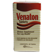 Venaton tablets bottle pour for easy daily leg health support.
