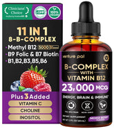 Venture Pal B Complex Liquid Drops bottle with dropper for steady energy support
