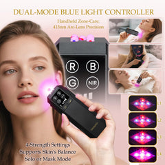 Veraylife near infrared 850nm mode emphasizes gentle, deeper light treatment