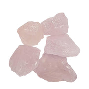 Verfalith rose quartz raw crystal rough chunk for meditation and energy decor