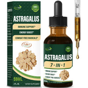 Verdeherb Astragalus drops bottle promotes immune wellness.