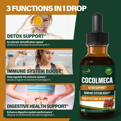 Verdeherb Cocolmeca dropper dispense enables quick immune support
