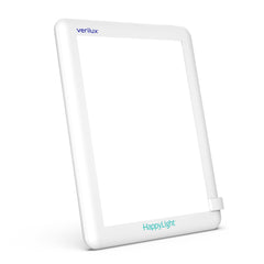 Verilux HappyLight Lucent con botón único para iniciar la rutina matutina