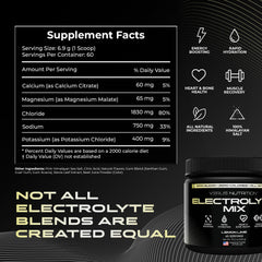 VERUS NUTRITION electrolytes powder mixing-glass scene shows quick hydration during workouts.