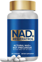 VeryHerbs NADH+ bottle front, 60-day supply for daily vitality