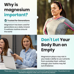 VEV DeepCalm capsules close-up shows gentle glycinate form for sensitive stomachs.