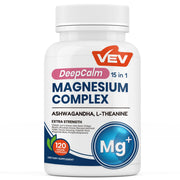 VEV Magnesium Complex for Women bottle on a clean surface promotes daily balance