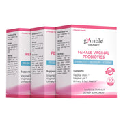 Vevoec Gynable vaginal probiotics bottle for daily balance and odor support