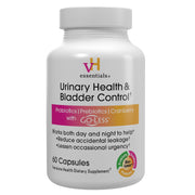 vh essentials urinary health cranberry-extract capsules bottle demonstrates urinary wellness