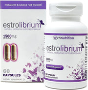 VH Nutrition Estrolibrium bottle front showing label and product name for daily balance.