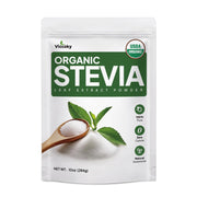 Viccoky Organic Stevia Powder packaging shows clean label and pure sweetness.