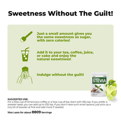 Viccoky stevia powder ideal for baking desserts and sweet treats