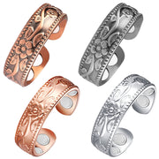 Vicmag copper magnetic ring for women with adjustable open-end design for comfortable daily wear