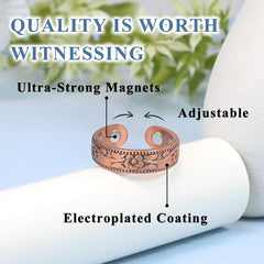 Vicmag gift box presentation highlighting premium copper magnetic ring as a thoughtful present.