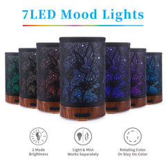 VICTORIA AROMA Hummingbird diffuser with 150ml capacity supports continuous fragrance.