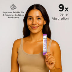 Vida Lifescience Aurora label close-up highlighting liposomal technology and dosage.