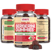 VIDAVITE Berberine gummies bottle with sugar-free formula for easy daily use