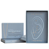 Vie Healing 24K gold ear seeds kit promotes calm focus and balance.