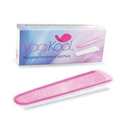 VagiKool reusable postpartum gel pack in use for cooling relief during recovery.
